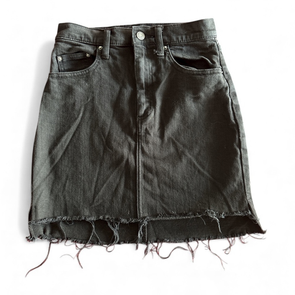 Wilfred Free Tanit Black Mini Skirt Sz 2 - Picture 2 of 7
